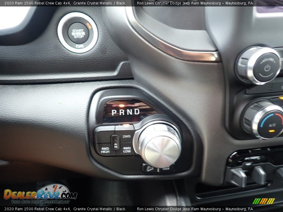2020 Ram 1500 Rebel Crew Cab 4x4 Granite Crystal Metallic / Black Photo #21