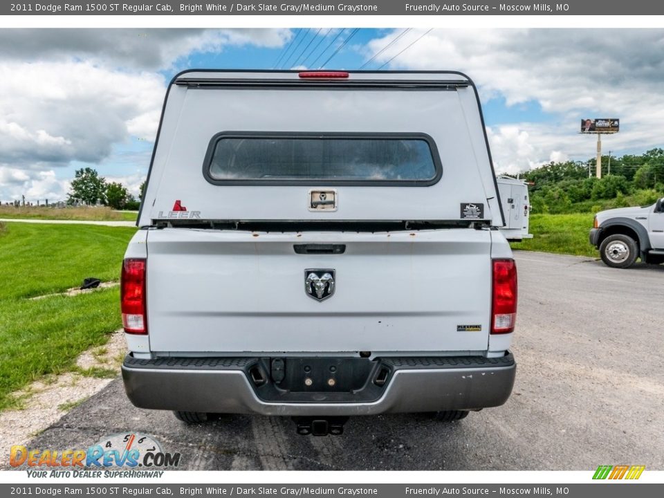 2011 Dodge Ram 1500 ST Regular Cab Bright White / Dark Slate Gray/Medium Graystone Photo #5
