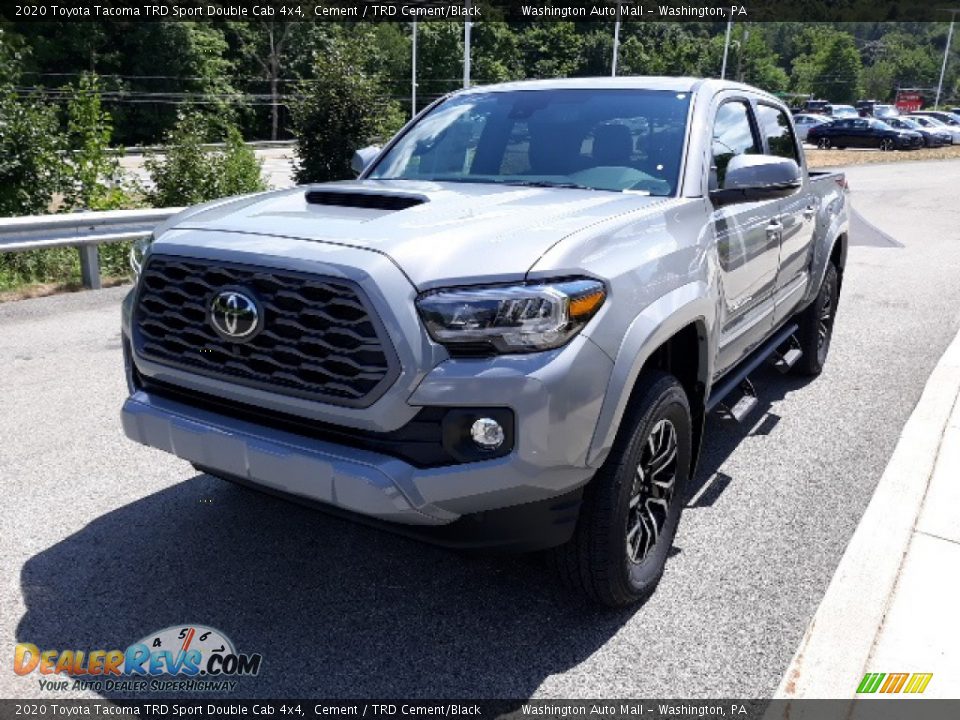 2020 Toyota Tacoma TRD Sport Double Cab 4x4 Cement / TRD Cement/Black Photo #28