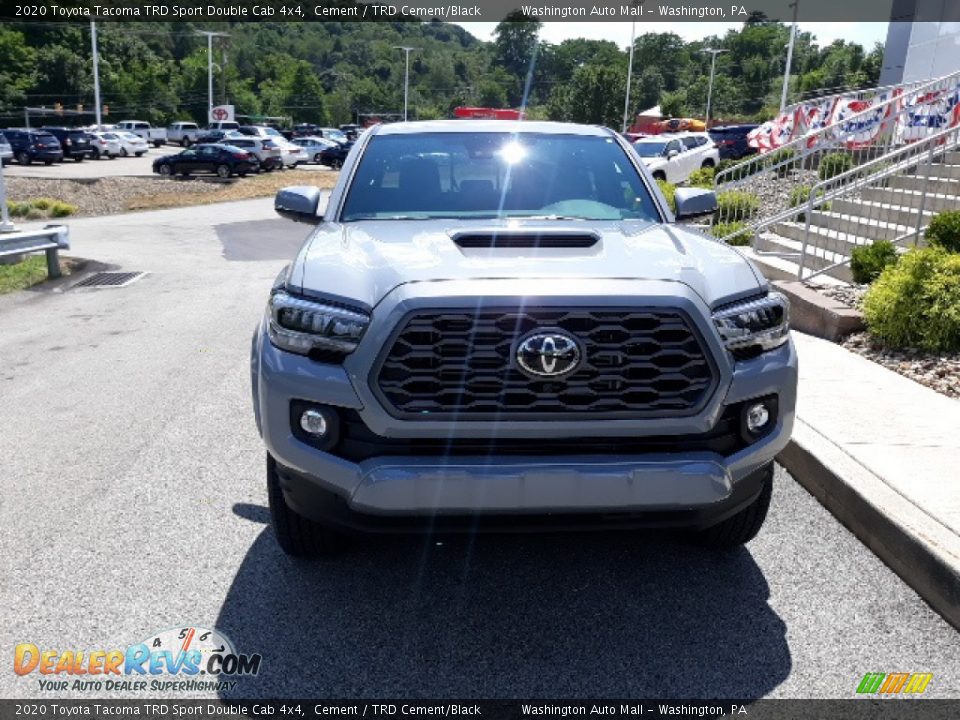 2020 Toyota Tacoma TRD Sport Double Cab 4x4 Cement / TRD Cement/Black Photo #29