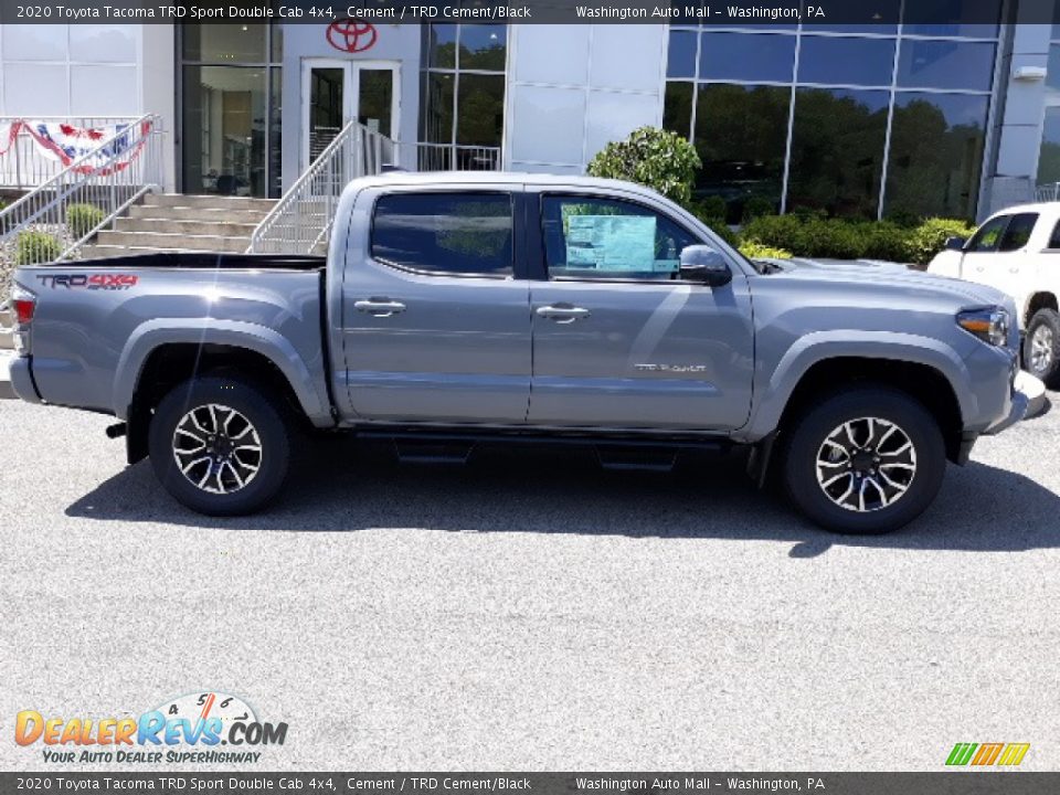2020 Toyota Tacoma TRD Sport Double Cab 4x4 Cement / TRD Cement/Black Photo #31