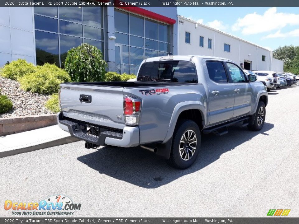 2020 Toyota Tacoma TRD Sport Double Cab 4x4 Cement / TRD Cement/Black Photo #32