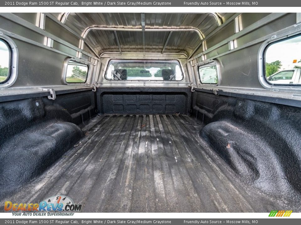 2011 Dodge Ram 1500 ST Regular Cab Bright White / Dark Slate Gray/Medium Graystone Photo #24