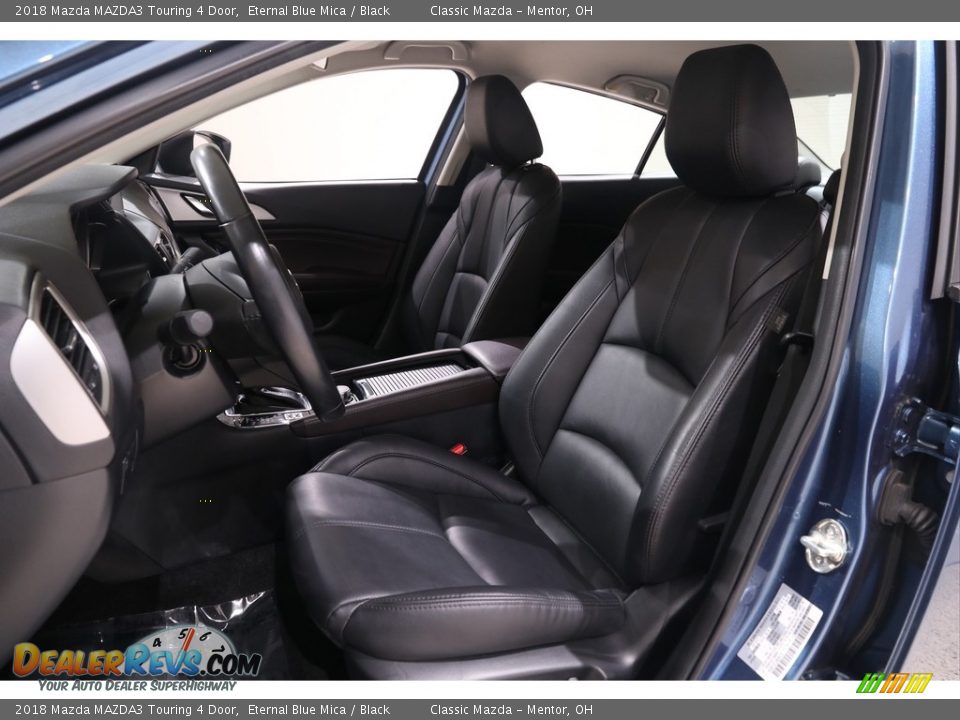 2018 Mazda MAZDA3 Touring 4 Door Eternal Blue Mica / Black Photo #5