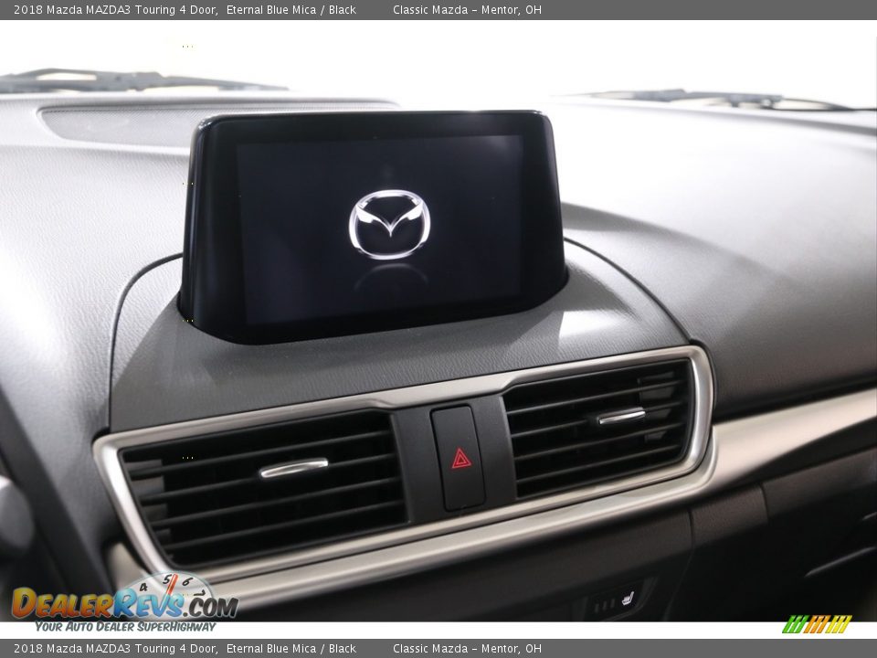2018 Mazda MAZDA3 Touring 4 Door Eternal Blue Mica / Black Photo #9