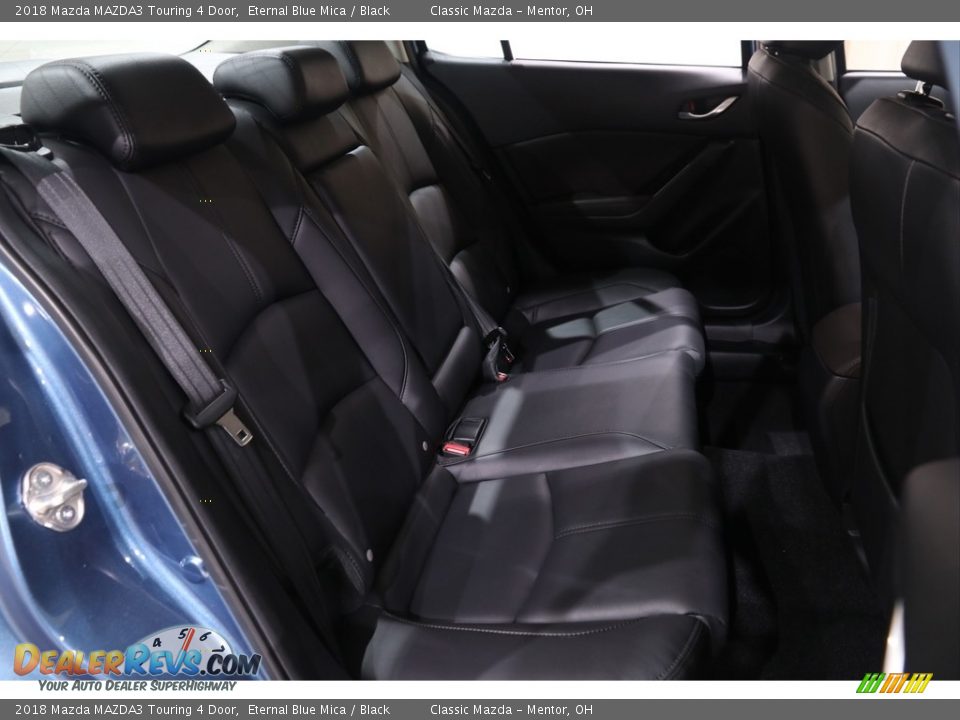 2018 Mazda MAZDA3 Touring 4 Door Eternal Blue Mica / Black Photo #19