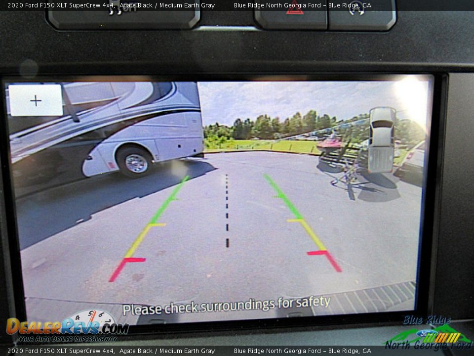 2020 Ford F150 XLT SuperCrew 4x4 Agate Black / Medium Earth Gray Photo #21