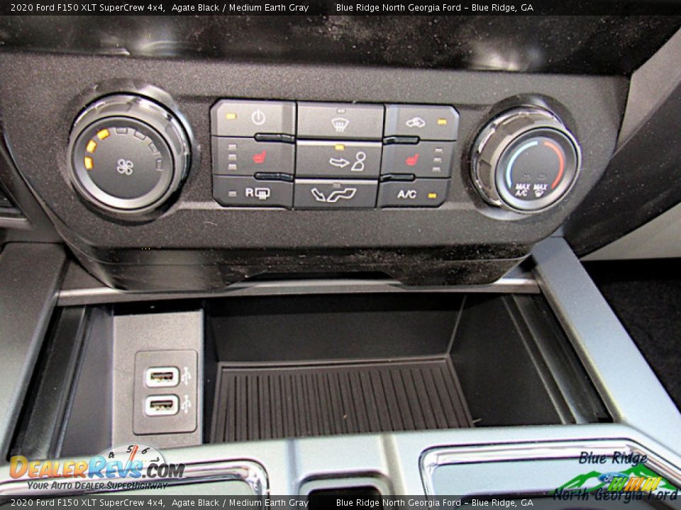 2020 Ford F150 XLT SuperCrew 4x4 Agate Black / Medium Earth Gray Photo #22