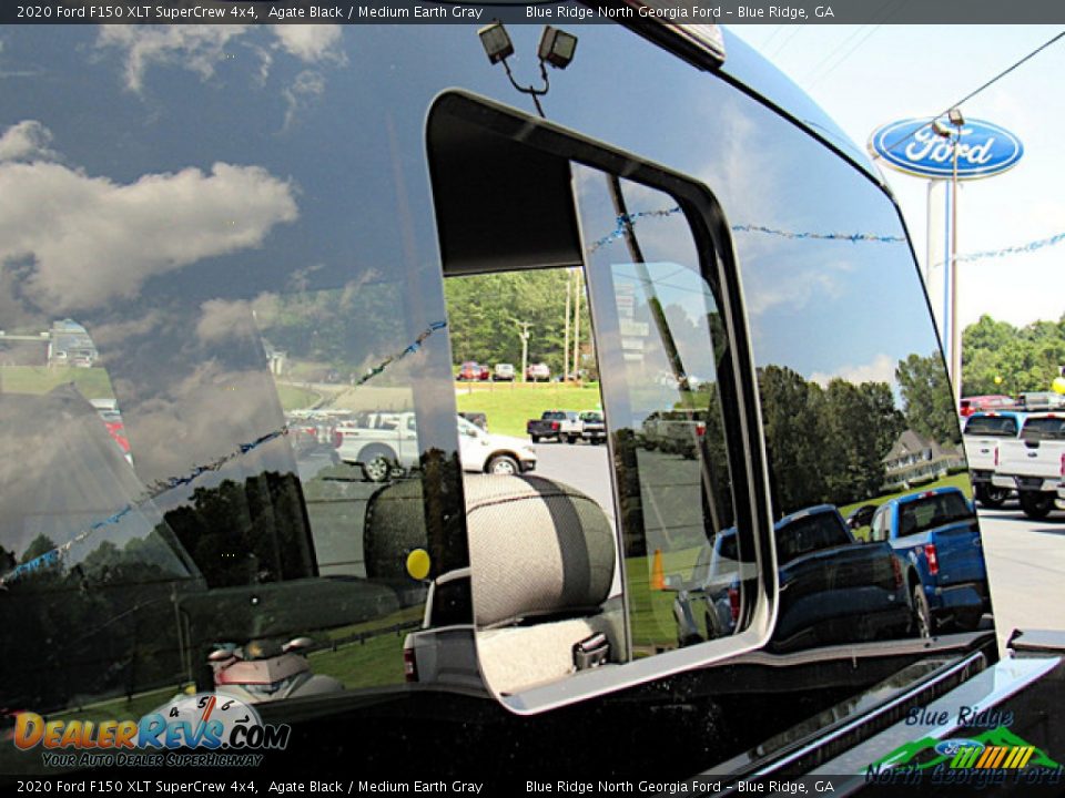 2020 Ford F150 XLT SuperCrew 4x4 Agate Black / Medium Earth Gray Photo #25