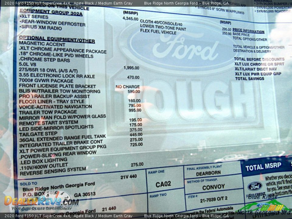 2020 Ford F150 XLT SuperCrew 4x4 Agate Black / Medium Earth Gray Photo #26