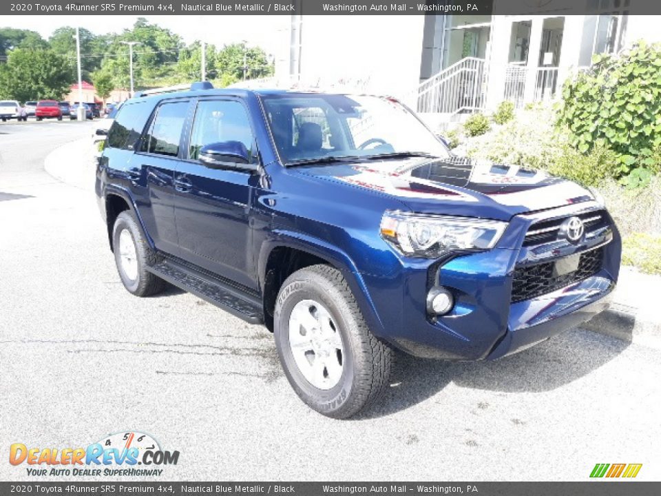 2020 Toyota 4Runner SR5 Premium 4x4 Nautical Blue Metallic / Black Photo #24