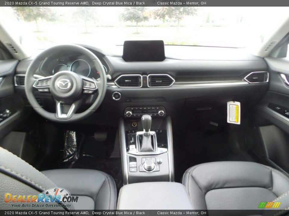 Black Interior - 2020 Mazda CX-5 Grand Touring Reserve AWD Photo #10