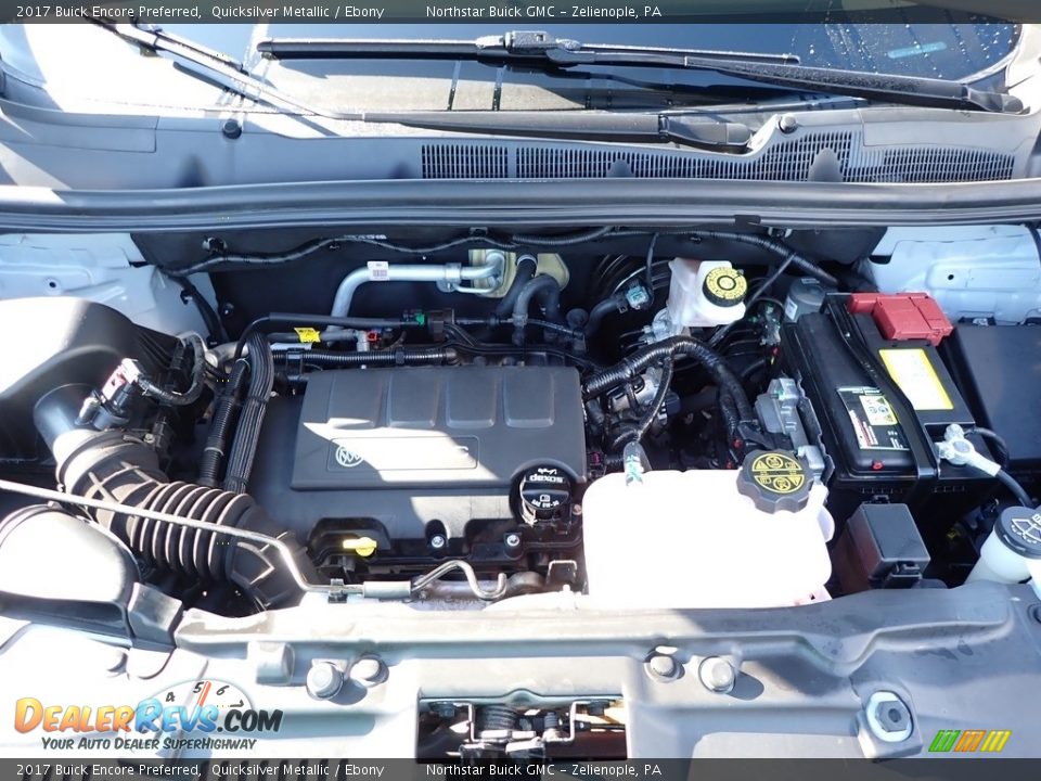 2017 Buick Encore Preferred Quicksilver Metallic / Ebony Photo #2