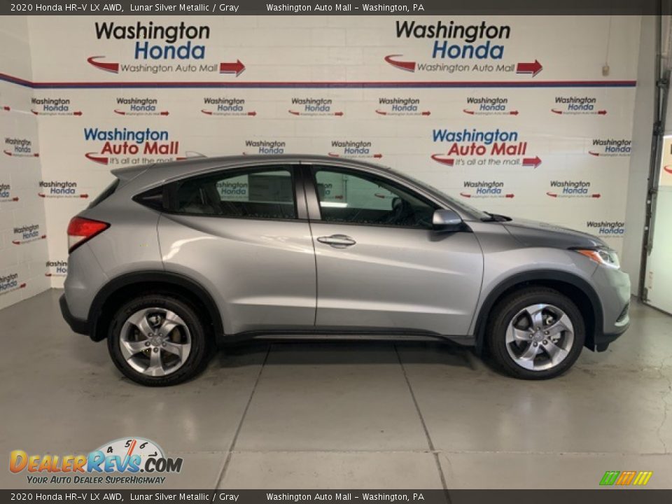 2020 Honda HR-V LX AWD Lunar Silver Metallic / Gray Photo #1
