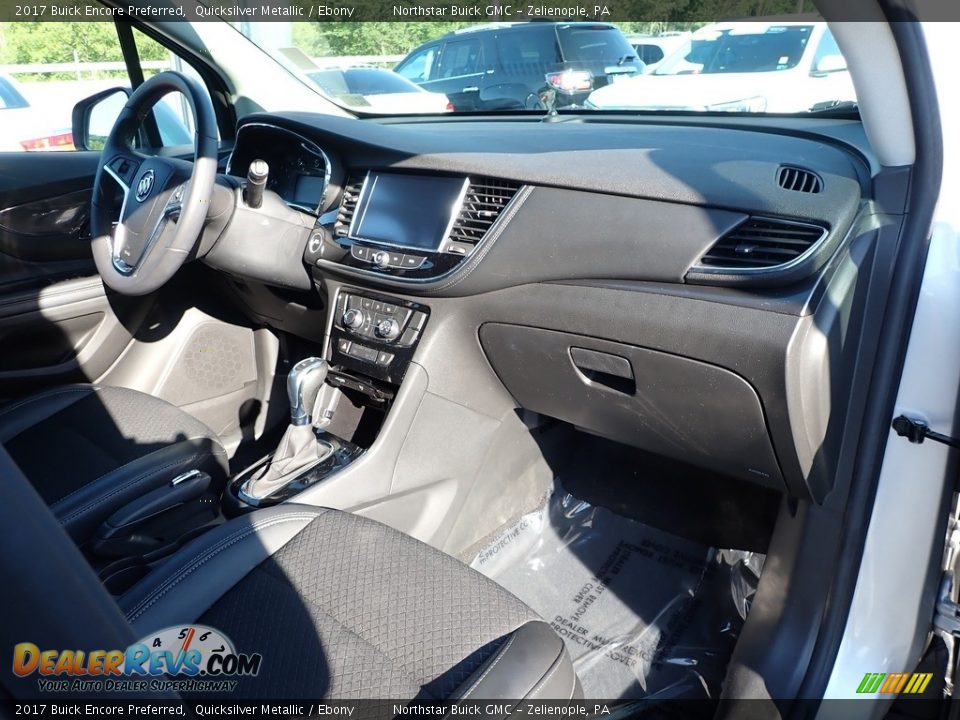 2017 Buick Encore Preferred Quicksilver Metallic / Ebony Photo #6