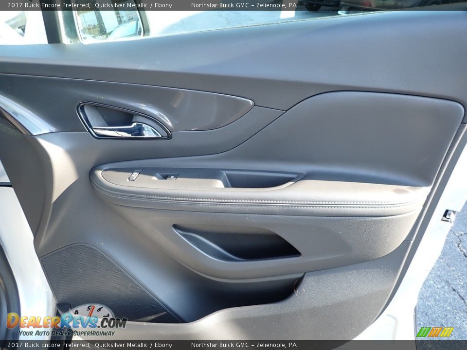 2017 Buick Encore Preferred Quicksilver Metallic / Ebony Photo #7