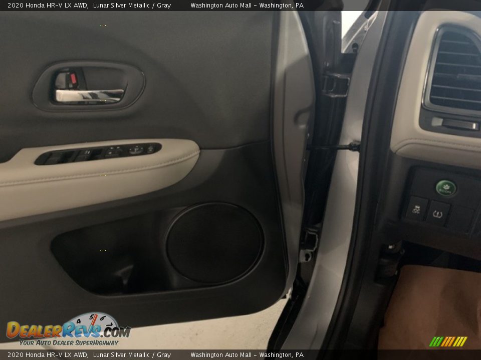 2020 Honda HR-V LX AWD Lunar Silver Metallic / Gray Photo #8