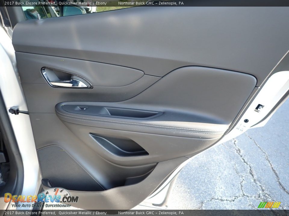 2017 Buick Encore Preferred Quicksilver Metallic / Ebony Photo #8