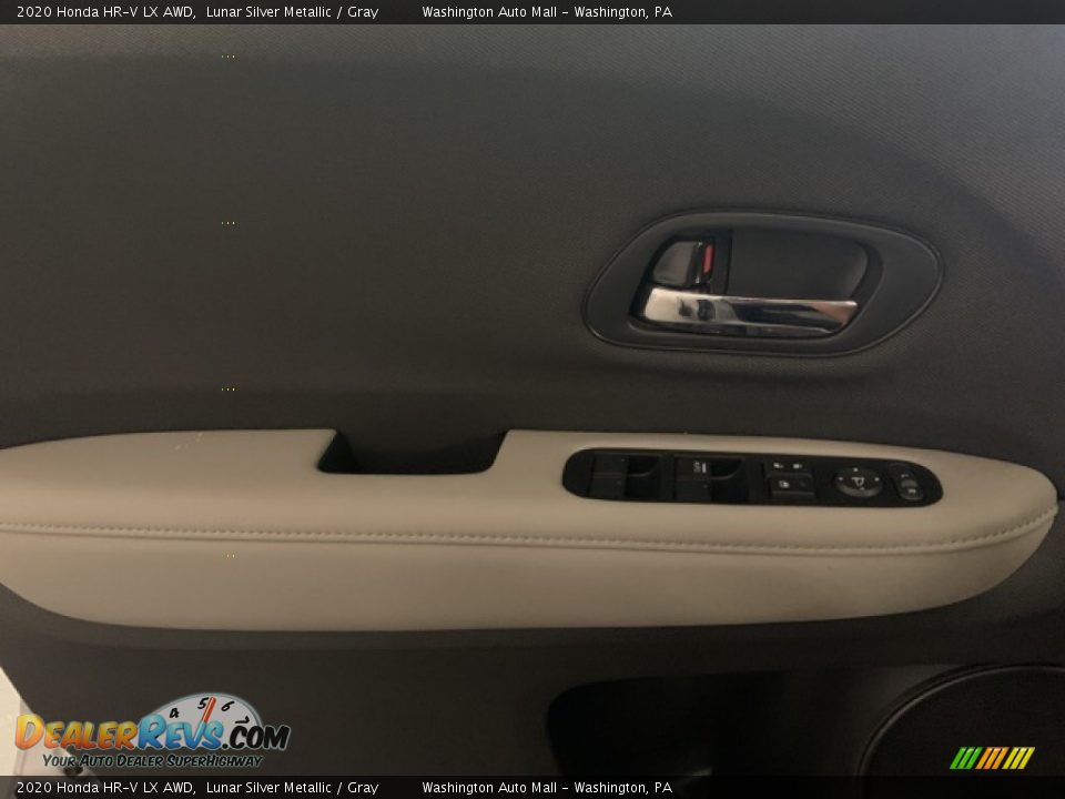 2020 Honda HR-V LX AWD Lunar Silver Metallic / Gray Photo #9