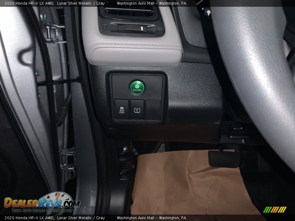 2020 Honda HR-V LX AWD Lunar Silver Metallic / Gray Photo #11