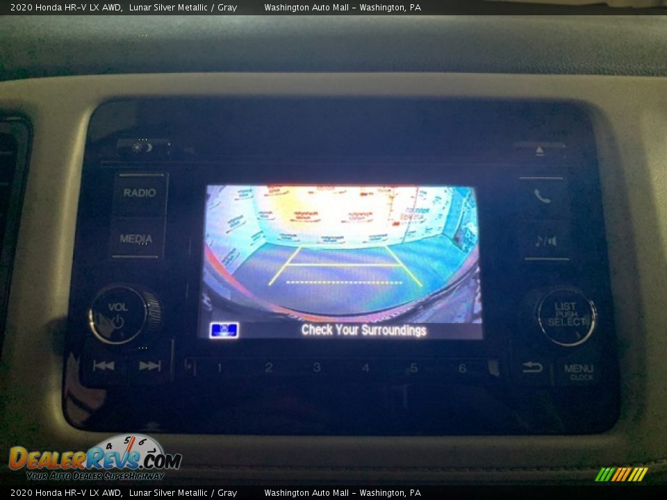 2020 Honda HR-V LX AWD Lunar Silver Metallic / Gray Photo #14