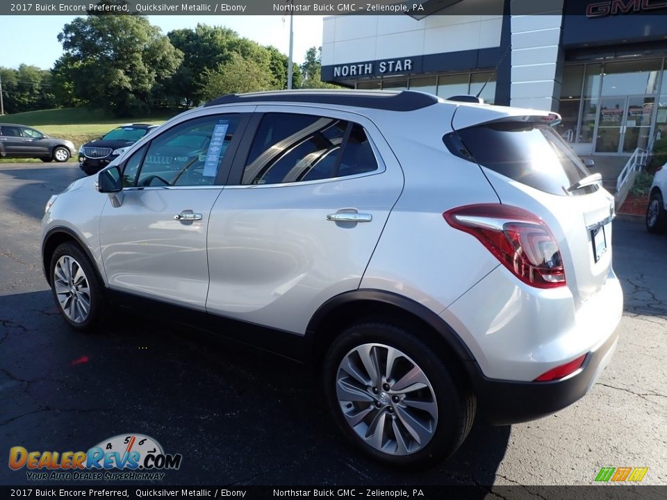 2017 Buick Encore Preferred Quicksilver Metallic / Ebony Photo #12