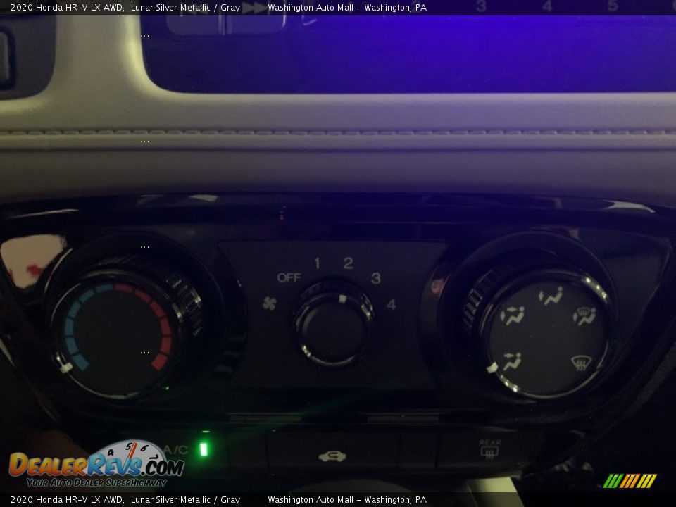 2020 Honda HR-V LX AWD Lunar Silver Metallic / Gray Photo #15