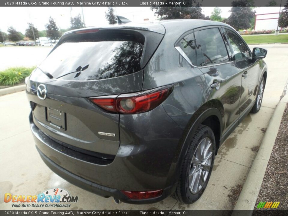 2020 Mazda CX-5 Grand Touring AWD Machine Gray Metallic / Black Photo #7