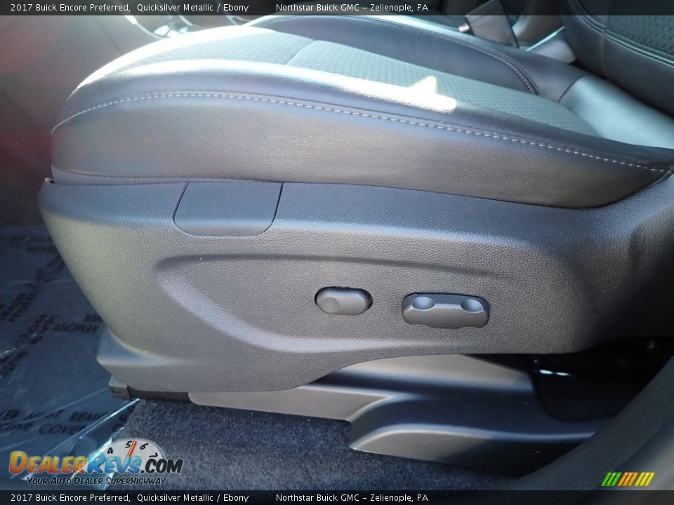 2017 Buick Encore Preferred Quicksilver Metallic / Ebony Photo #16