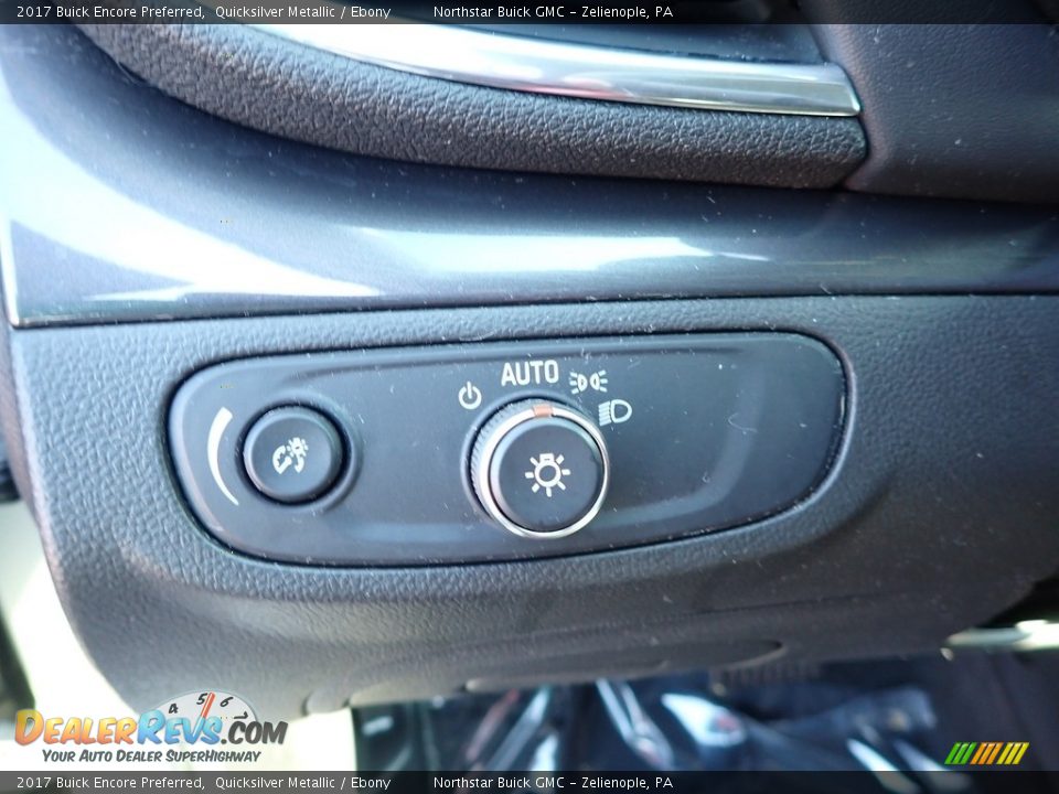 2017 Buick Encore Preferred Quicksilver Metallic / Ebony Photo #17