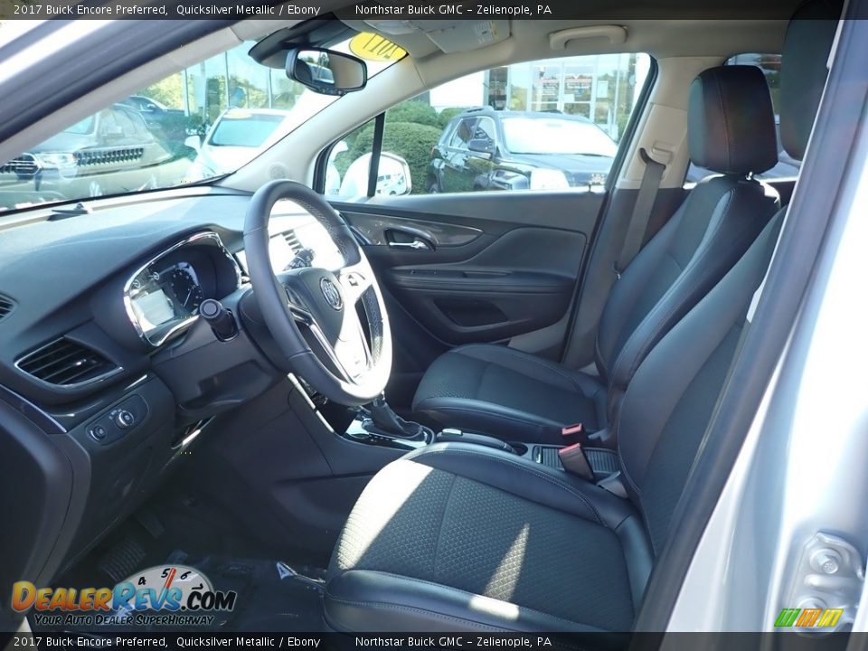 2017 Buick Encore Preferred Quicksilver Metallic / Ebony Photo #18