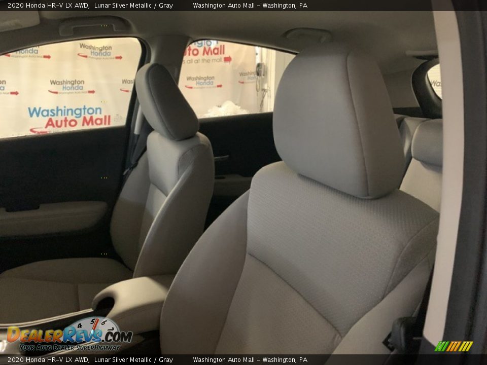 2020 Honda HR-V LX AWD Lunar Silver Metallic / Gray Photo #24