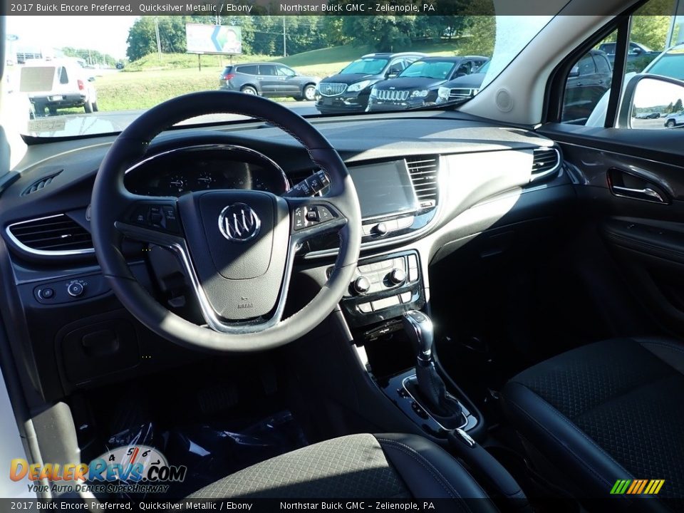 2017 Buick Encore Preferred Quicksilver Metallic / Ebony Photo #20
