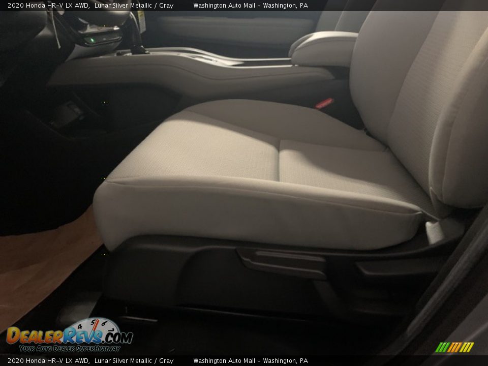 2020 Honda HR-V LX AWD Lunar Silver Metallic / Gray Photo #25