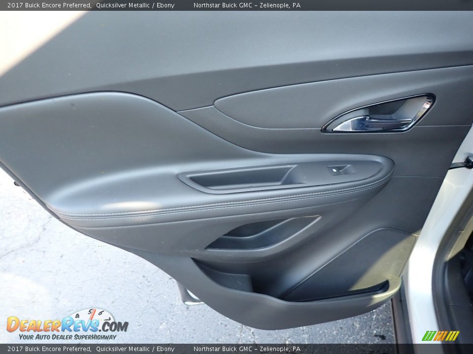 2017 Buick Encore Preferred Quicksilver Metallic / Ebony Photo #21