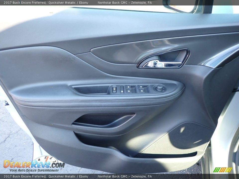 2017 Buick Encore Preferred Quicksilver Metallic / Ebony Photo #22