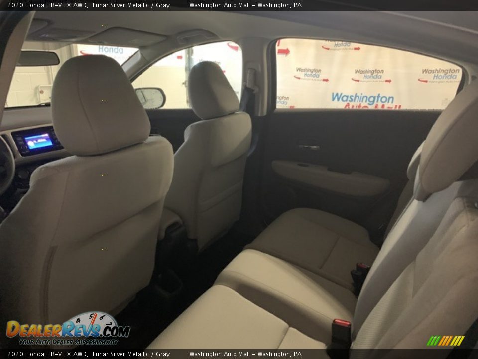 2020 Honda HR-V LX AWD Lunar Silver Metallic / Gray Photo #27
