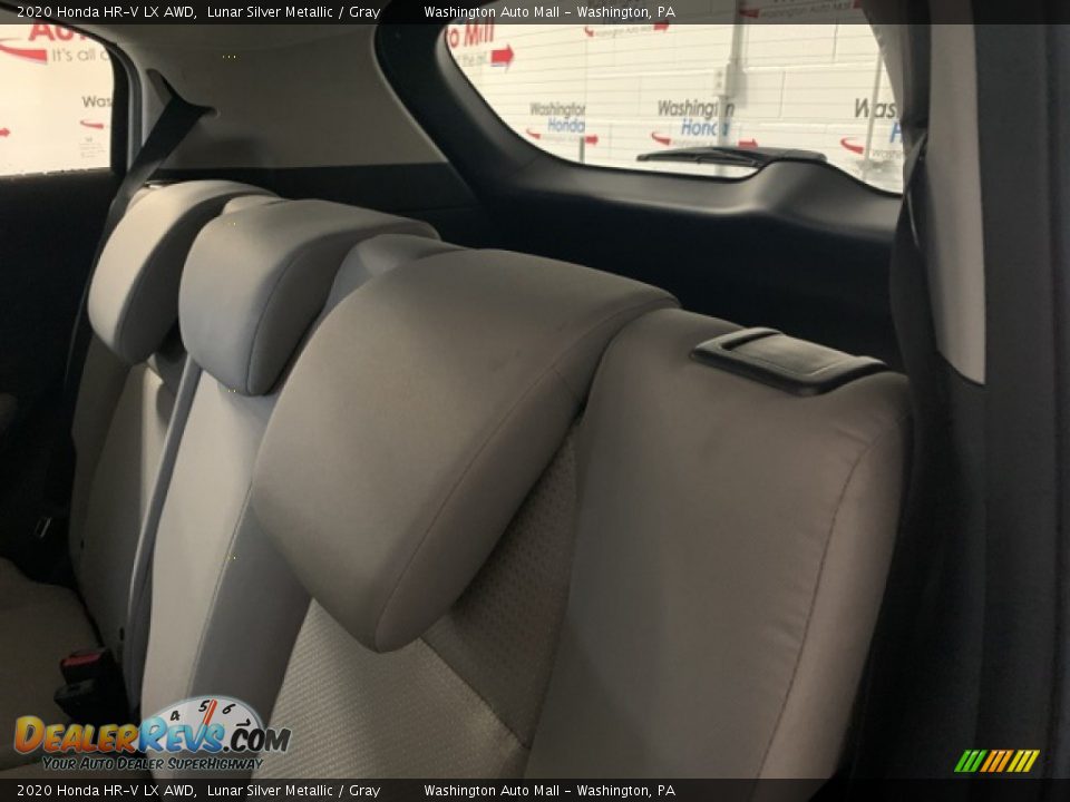 2020 Honda HR-V LX AWD Lunar Silver Metallic / Gray Photo #28