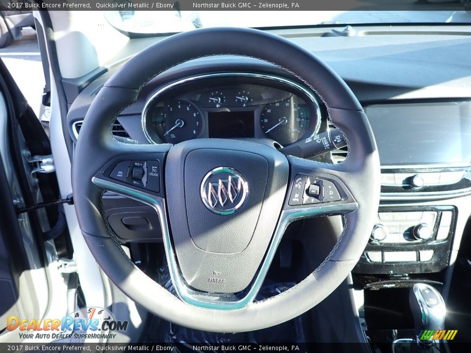 2017 Buick Encore Preferred Quicksilver Metallic / Ebony Photo #23
