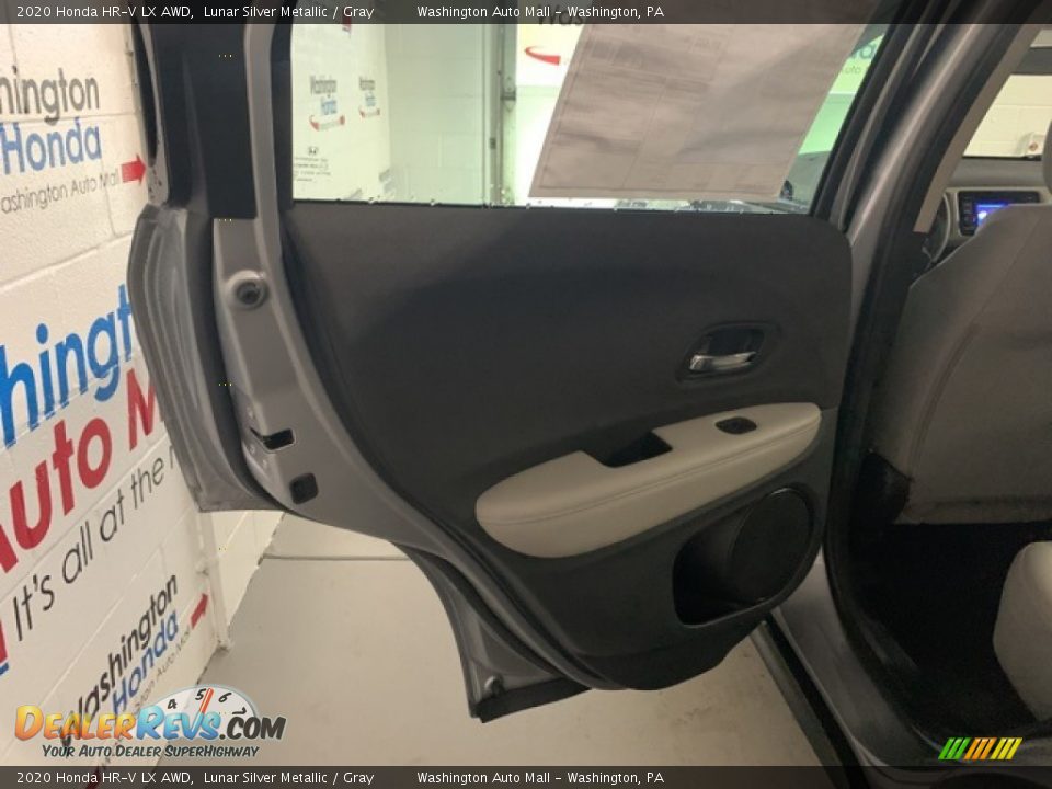 2020 Honda HR-V LX AWD Lunar Silver Metallic / Gray Photo #29