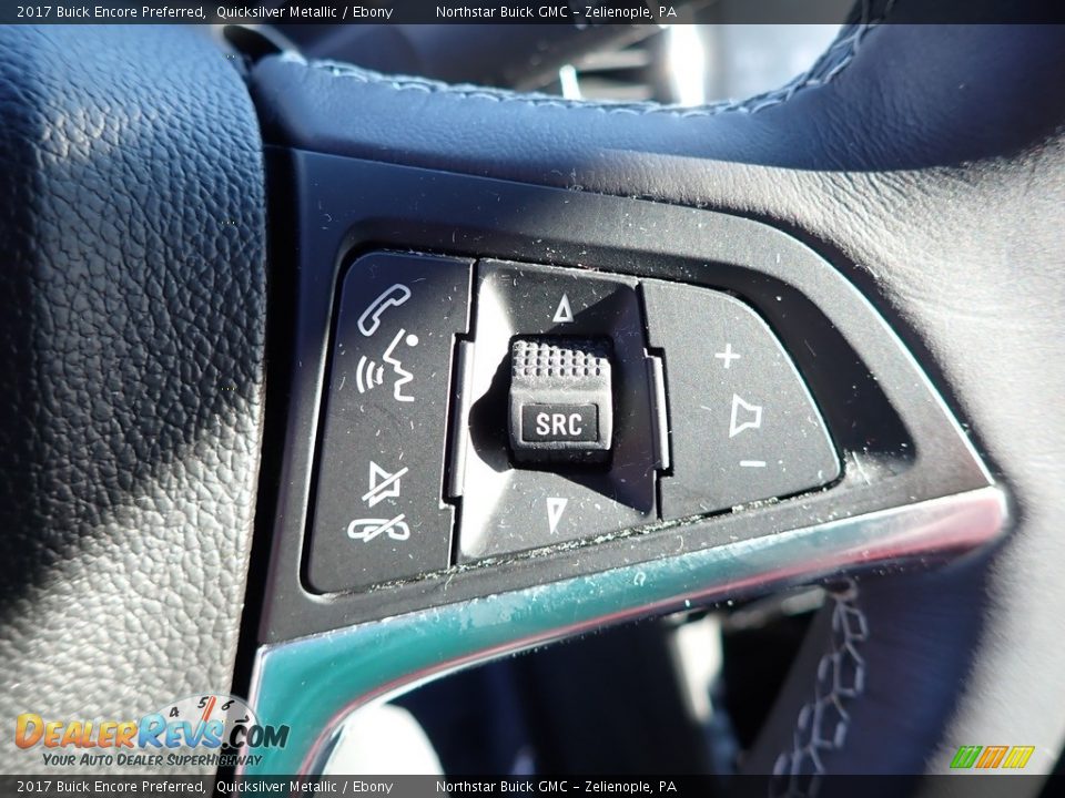 2017 Buick Encore Preferred Quicksilver Metallic / Ebony Photo #25