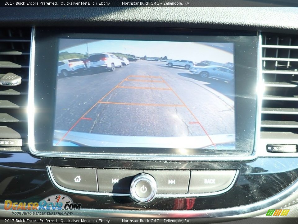 2017 Buick Encore Preferred Quicksilver Metallic / Ebony Photo #27