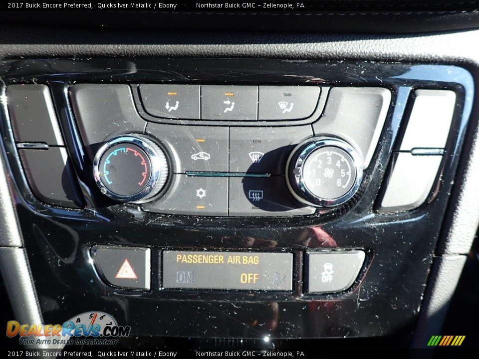 2017 Buick Encore Preferred Quicksilver Metallic / Ebony Photo #28