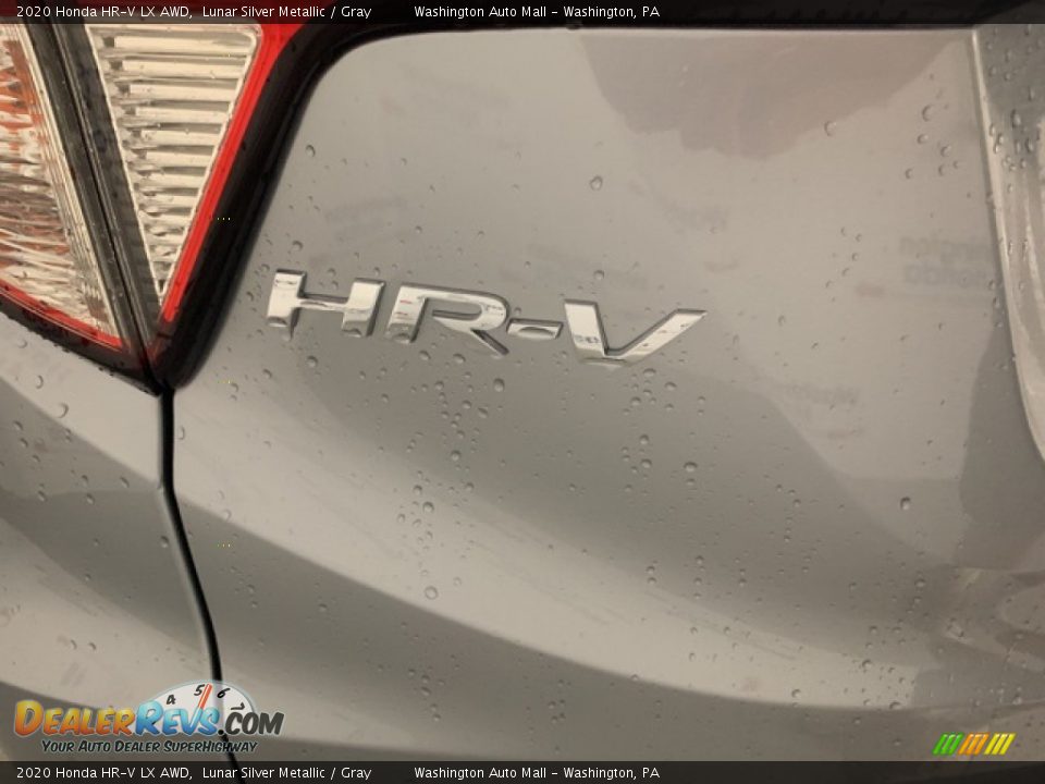 2020 Honda HR-V LX AWD Lunar Silver Metallic / Gray Photo #36