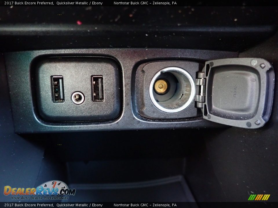 2017 Buick Encore Preferred Quicksilver Metallic / Ebony Photo #29