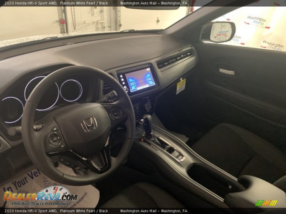 2020 Honda HR-V Sport AWD Platinum White Pearl / Black Photo #4