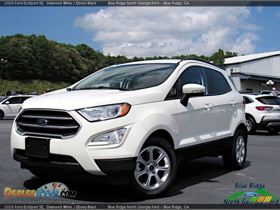 2020 Ford EcoSport SE Diamond White / Ebony Black Photo #1