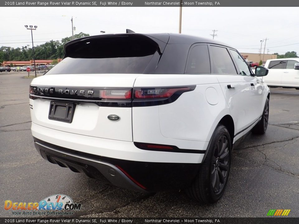 2018 Land Rover Range Rover Velar R Dynamic SE Fuji White / Ebony Photo #8