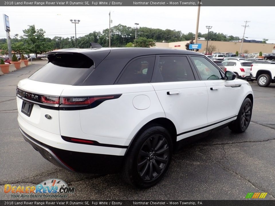 2018 Land Rover Range Rover Velar R Dynamic SE Fuji White / Ebony Photo #9
