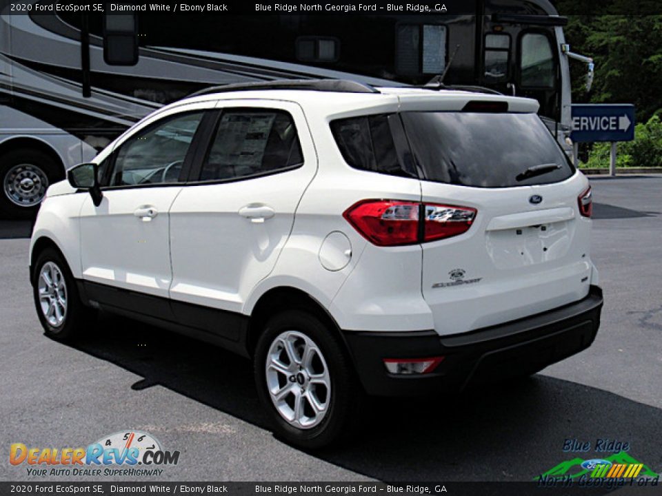 2020 Ford EcoSport SE Diamond White / Ebony Black Photo #3